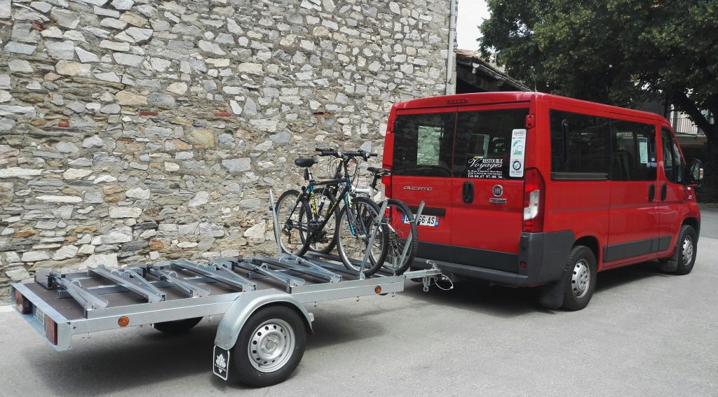 Équipement vélo dans la nature